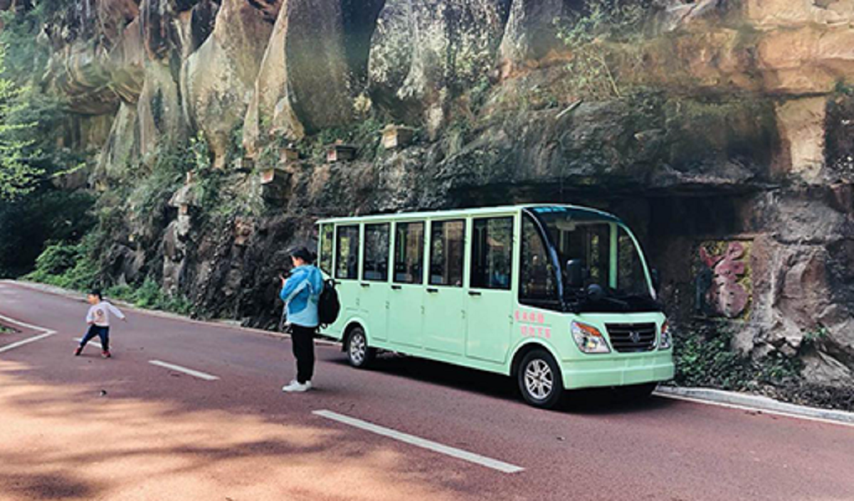 貴州省赤水丹霞谷旅游區(qū)14座電動(dòng)觀光車